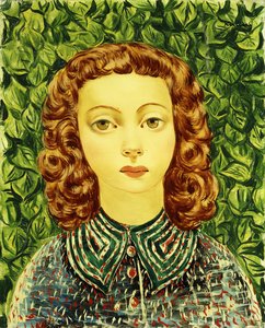 若い女性の肖像；若い女性の肖像 作： Moise Kisling