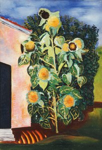 ひまわり; Les Tournesols 作： Moise Kisling