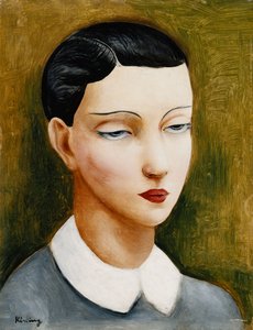 おてんば娘：ラ・ギャルソンヌ 作： Moise Kisling