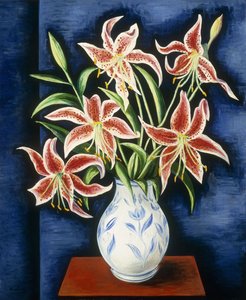 百合の花瓶（Vase de lis