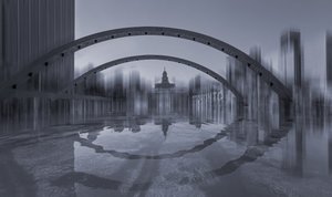 静謐な街の情景 作： Molly Fu APA