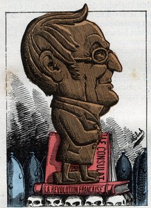 フランス共和国大統領アドルフ・ティエール（1797-1877）の肖像 作： Moloch