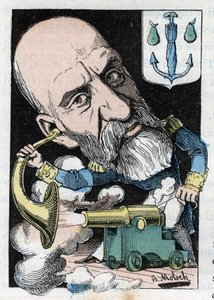 ジョインヴィル公フランソワ・フェルディナン・フィリップ（1818-1900）の肖像 作： Moloch