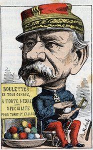 ジャン・ジョセフ・フレデリック・アルベール・ファール（1816-1887）のポートレート、フランスの軍人で、1870年に将軍に任命され、陸軍大臣を務めた 作： Moloch