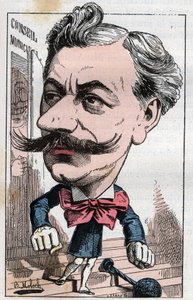 フランスの弁護士・政治家 ルイ・アンドリュー（1840-1931）の肖像 作： Moloch