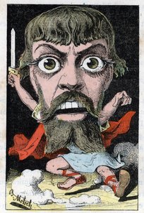俳優マウント・サリーの肖像（ジャン・サリー・モーネ、モーネ・サリー 作： Moloch