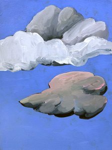 ドリフターズ,2022（キャンバスにアクリル、フラッシェ） 作： Monica Perez Vega
