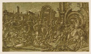 ラファエロの後の無辜の虐殺、1544年。