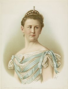 オランダの女王ヴィルヘルミナの肖像
