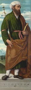 セントジョセフ、1540年頃 作： Moretto da Brescia