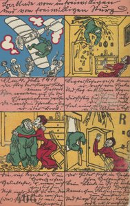 不随意と自発的な落下のバラード、1911年。 作： Moritz Jung