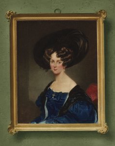 Johanna Georgine von Arthaberの肖像 作： Moritz Michael Daffinger
