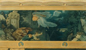 美しいメリジーヌ: IX. Melusine の母親の痛み 作： Moritz Ludwig von Schwind