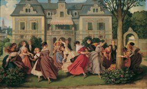 ボードゲーム 作： Moritz Ludwig von Schwind