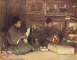 「おもちゃ屋」、c1887、1901