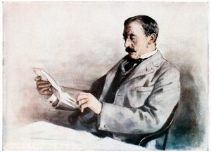 アルフレッド・ミルナー、初代ミルナー子爵、イギリスの政治家、20 世紀初頭 作： Mortimer L Menpes