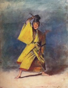 「俳優」、c1887、1901 作： Mortimer L Menpes