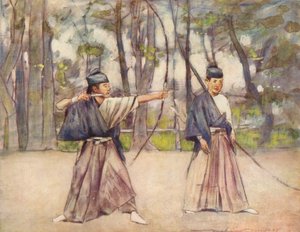 「射手」、c1887、1901 作： Mortimer L Menpes