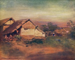 「マンダレーで」、1903 作： Mortimer L Menpes