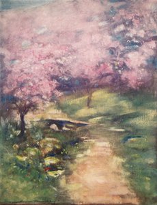 「グレンの花」、c1887、1901 作： Mortimer L Menpes