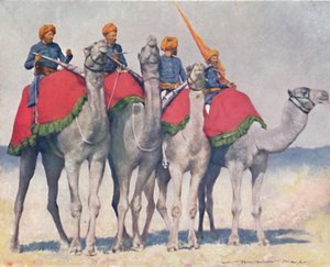 「アルワルのラクダ」、1903 年 作： Mortimer L Menpes