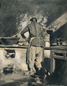 中華料理、1903 作： Mortimer L Menpes