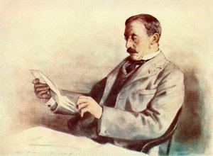 「ミルナー卿」、1901年。 作： Mortimer L Menpes