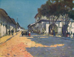 「メキシコシティ」、1903年 作： Mortimer L Menpes