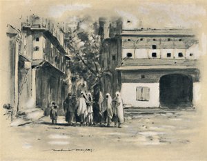 「イスラム教徒の女性」、1903 年 作： Mortimer L Menpes