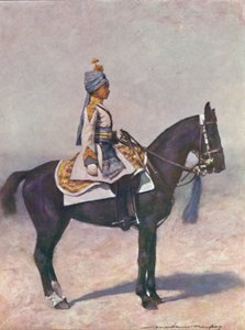 帝国士官候補生の部隊、1903年 作： Mortimer L Menpes