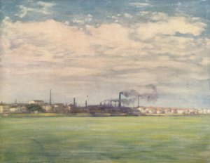 「セーヌ川」、1903 作： Mortimer L Menpes