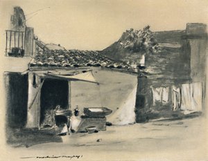 「パレルモ郊外」、1903 作： Mortimer L Menpes