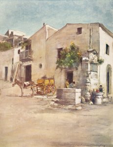 「パレルモ」、1903 作： Mortimer L Menpes