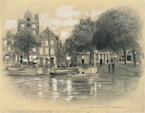 「ロッテルダム」、1903 作： Mortimer L Menpes