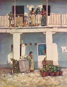 「セビリア」、1903 作： Mortimer L Menpes