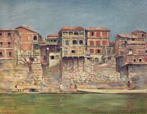 「スリナガル」、1903 年 作： Mortimer L Menpes