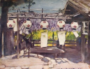 太陽と提灯、c1887、1901