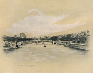 「パリのセーヌ川」、1903 年
