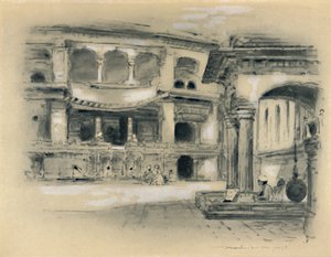 「アムリトサルの町」、1903 年 作： Mortimer L Menpes