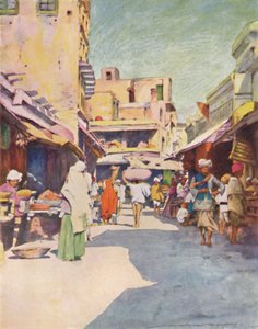 アムリトサルのバザー、1905