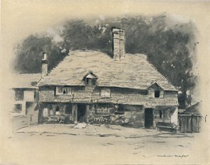 サリーのコテージ、1903 作： Mortimer Ludington Menpes