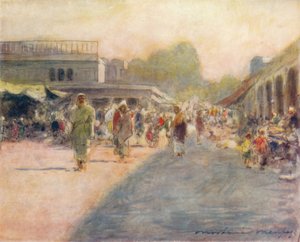 ペシャブールの街、1905