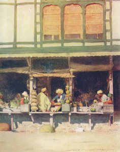 未分類のショップ、1905 作： Mortimer Ludington Menpes
