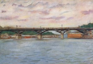 セーヌ川の早朝 作： Mortimer Ludington Menpes