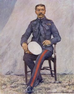 キッチナー卿（カラーリトグラフ 作： Mortimer Ludington Menpes