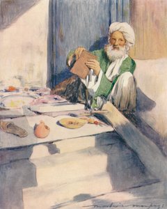 本の虫、1905 作： Mortimer Ludington Menpes