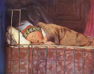 世界の子供たちオランダ人、疲れた（カラーリトグラフ） 作： Mortimer Ludington Menpes
