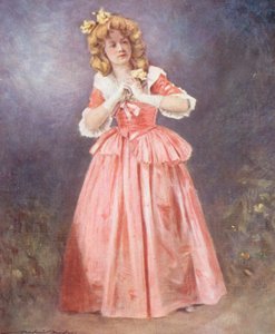 世界の子供たちイングリッシュ、ドロシー（カラーリトグラフ） 作： Mortimer Ludington Menpes