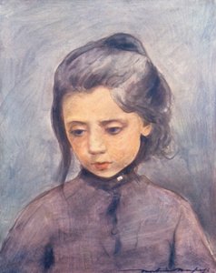 世界の子供たちイタリア、ビアンカ（カラーリトグラフ） 作： Mortimer Ludington Menpes