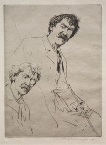 ジェームズ・マクニール・ウィスラー 作： Mortimer Menpes